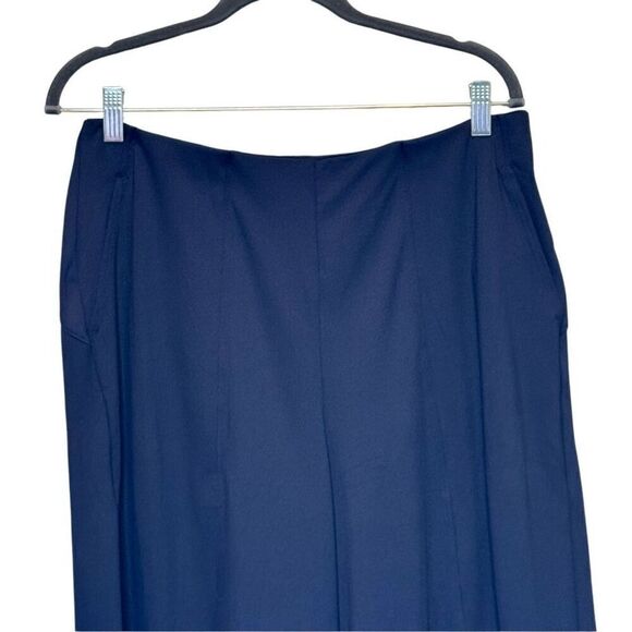 Old Navy NWT navy blue wide leg power soft leggings size L - Picture 15 of 16